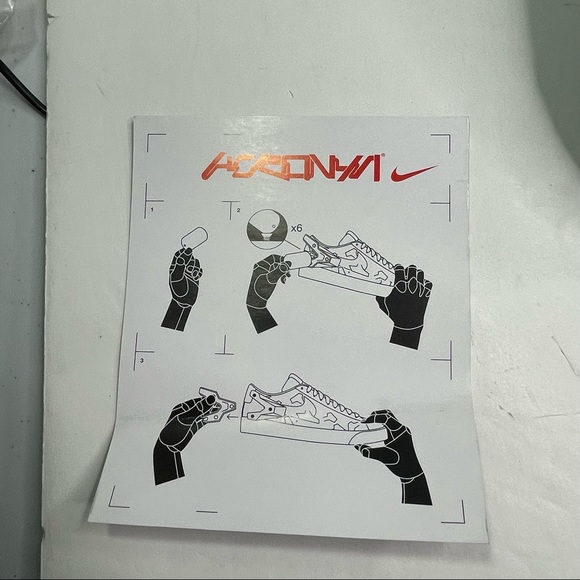 Nike Blazer Low Acronym Customizable Maroon & Black Basketball Size 10 Sneakers - Picture 10 of 14